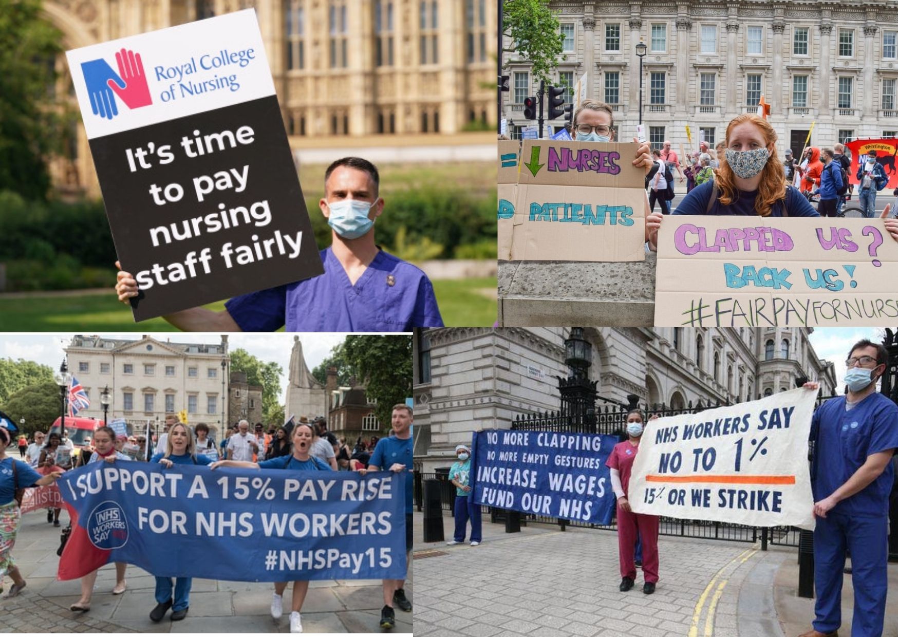 NHS 3% pay raise