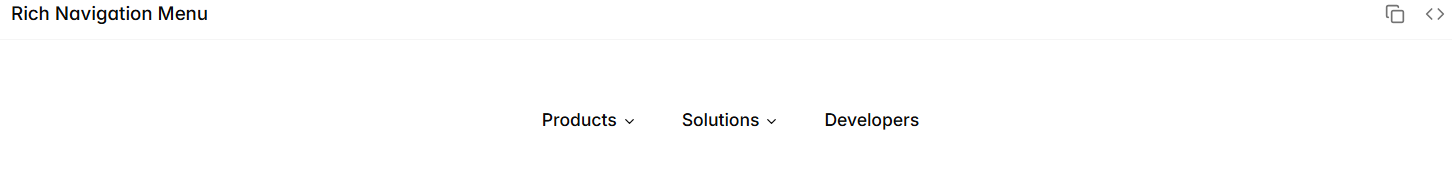 Navigation Rich Menu